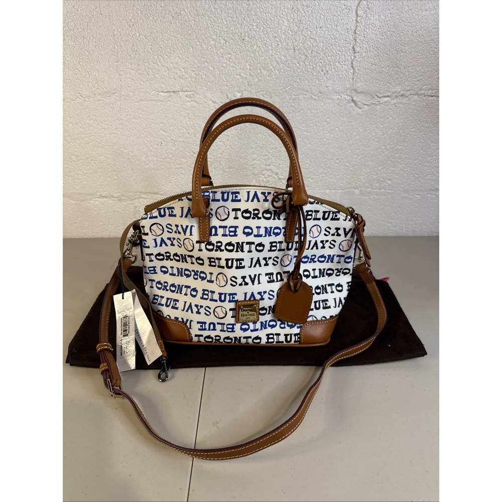 DOONEY & BOURKE MLB Toronto Blue Jays Charli satchel sports team bag purse NEW